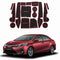 Toyota Corolla Anti Slip Interior Mats - White For 2014 - 2021