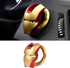 Ironman Metal Push Start / Stop Button Cover