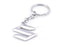 Suzuki Metal Keychain Keyring - Chrome
