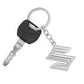 Suzuki Metal Keychain Keyring - Chrome
