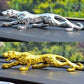 Golden Leopard Car Dashboard Decoration | Leopard Jaguar For Dashboard Decoration Purpose | Golden