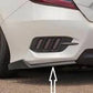 Honda Civic X Carbon Fiber Rear Bumper Splitter V1 For Models 2016 2017 2018