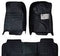 Toyota Land Cruiser LC200 9D Floor Mats Black With Grey Grass - Model 2015-2021