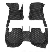 DFSK Glory 9D Floor Mats Black With Black Grass 4 Pcs - Model 2021-2024