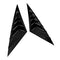 Hyundai Elantra Glossy Black Quarter Louver