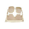 Toyota Yaris 9D Floor Mats Beige With Beige Grass 3 Pcs - Model 2020-2021