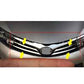 corolla bumper grill 4pcs set