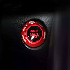 Honda Civic Push Start Red Ring Trim