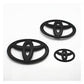 Corolla X Front And Back Carbon Fiber Logos 2014 - 2023