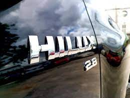 Toyota Hilux Revo Doors Black Emblems HILUX - 2.8 - D-4D