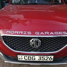 Chrome Bonnet Letters MG Morris Garages - MG Letter Logo