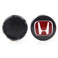 Honda Civic Red Wheel Caps H Monograms