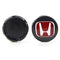 Honda Civic Red Wheel Caps H Monograms