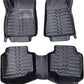 Honda Civic 2018 - 2022 5D Mats Set of 3pc in Black Color