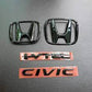 Honda Civic Reborn Black Emblems / Logos 2006 - 2011