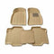 Honda Civic 2018 - 2022 5D Mats Set of 3pc in Beige Color