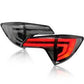 Honda Vezel Running LED DRL Tail Lights - Smoke - Model 2013 - 2020