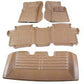 Honda Civic 2018 - 2022 5D Mats Set of 3pc in Beige Color