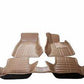 Honda Civic 2018 - 2022 5D Mats Set of 3pc in Beige Color