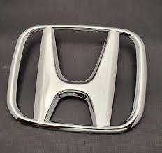 Honda Civic Front Matt Black H Emblem / Logo 2022+ Models