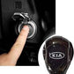 KIA Black Ironman Style Push Start / Stop Button Cover