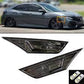 Honda Civic Smoke Fender Side Marker Indicator - Black