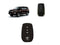 Toyota Fortuner Push Start PVC Silicone Protection Key Cover 4 Buttons - Model 2017-2021